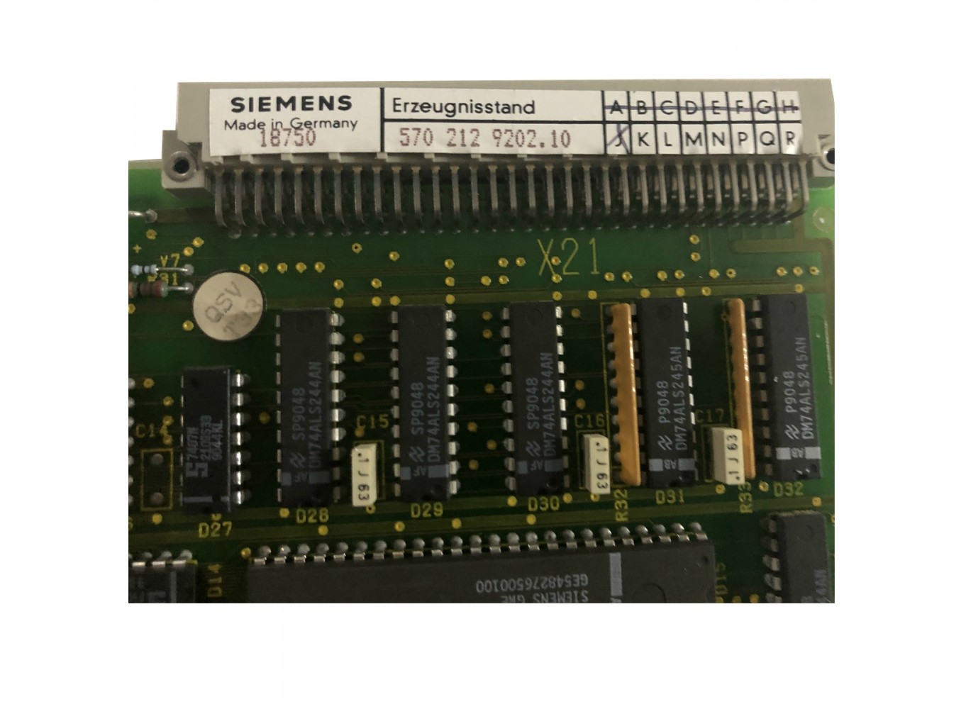 Siemens Sinumerik Interface Card CNC 6fx1121-2bb02 